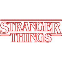 Stranger Things matrica több színben, és méretben 02